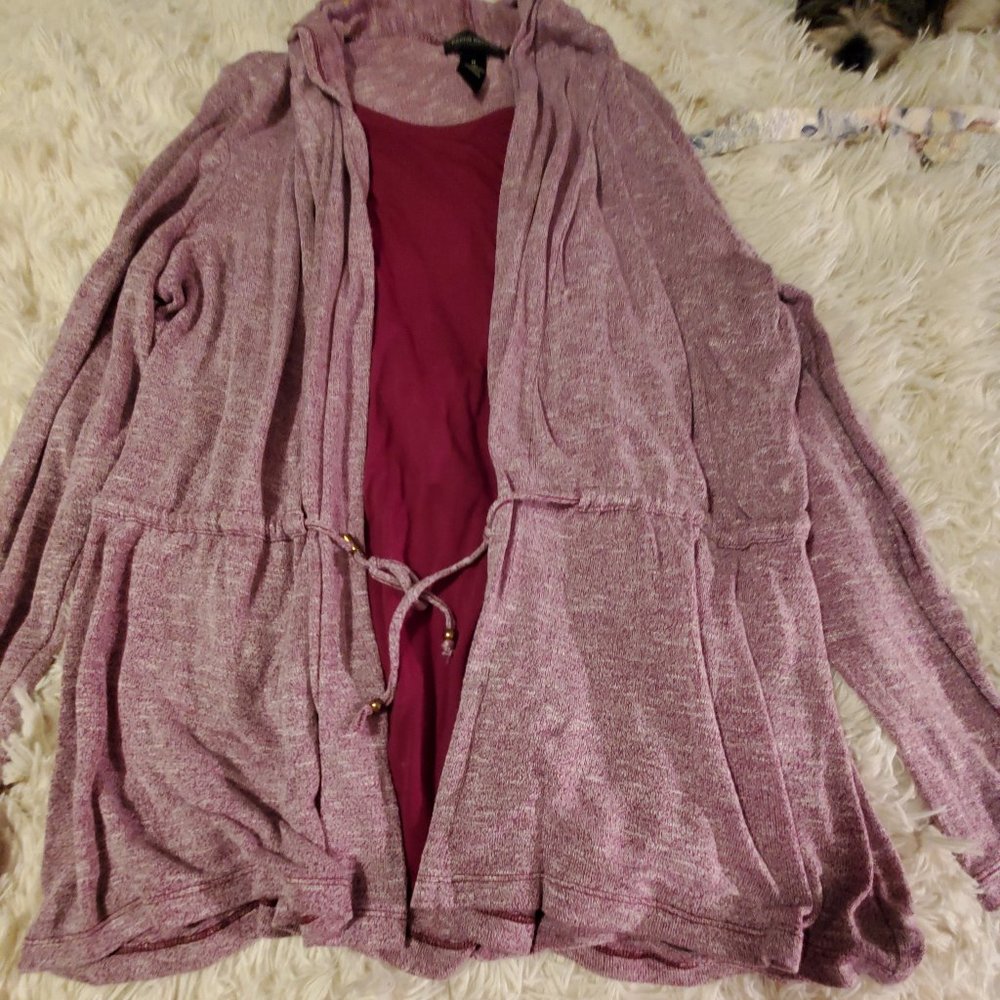 Wrap top cardigan